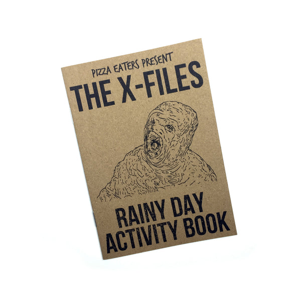 THE X FILES Rainy Day Activity Book