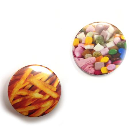 Junk Food Badge Pack by LA LA LAND