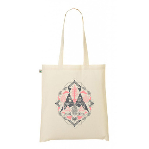 Hexagonal Horses Tote Bag